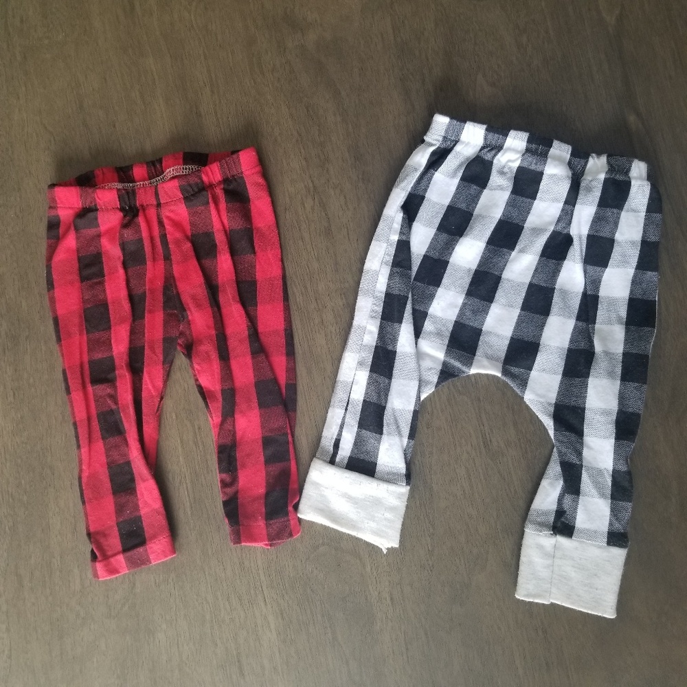 Baby Plaid Pant Bundle | 0-3M